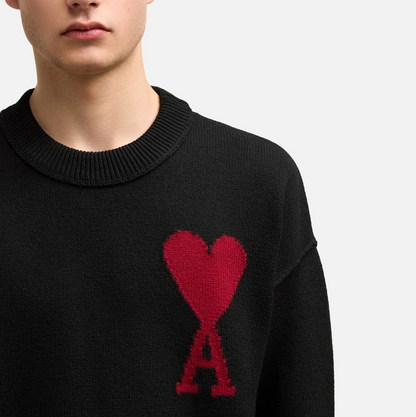 Red Heart Sweater for Men/Women