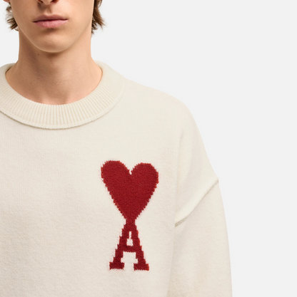 Red Heart Sweater for Men/Women